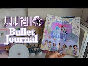 Bullet Journal Junio 2025 | TEMATICA DE BTS