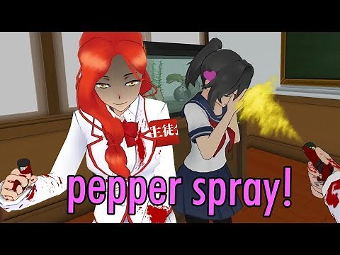 WE CAN PEPPER SPRAY!? | Yandere Simulator - STUDENT COUNCIL SIMULATOR
