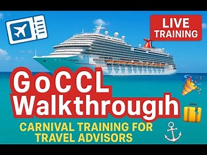 Carnival Cruise Line Training 🎉 | GoCCL Walkthrough for Travel Advisors