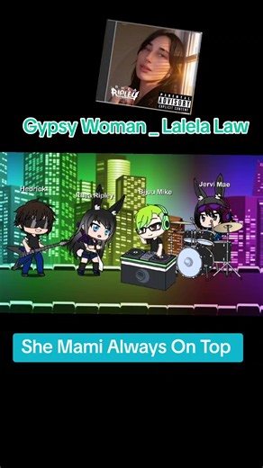 Gypsy Woman _ Lalela Law _ Rhea Ripley 💜✨🎶 #rhearipley #Gachalife #Shorts