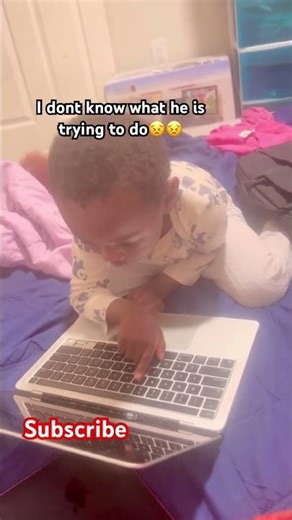 When a baby is using your computer 🤨🤔#shorts #family#comedy #funny