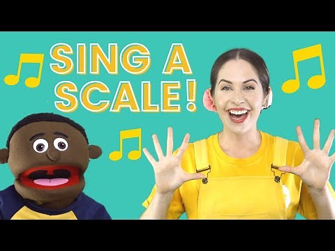 Singing a scale - solfa | Music class for kids | Toddler & Preschool singing lesson - Pitch