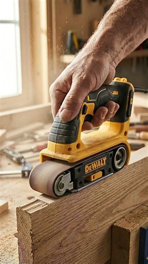 This DEWALT Sander Is Pure Woodworking Satisfaction 😮‍🔥
