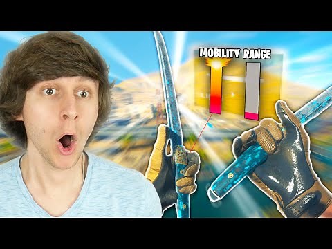 I won in warzone using a MELEE ONLY loadout