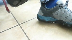 Watch HUMTTO Hiking Shoes for Men Slip-Resistant Climbing Shoes Lightweight Walking Trekking Breathable... on Amazon Live