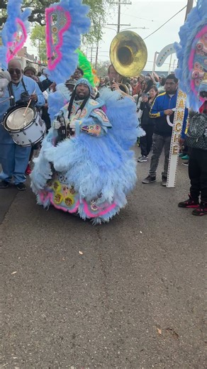 676K views · 39K reactions | The Culture of New Orleans the Mardi Gras Indians #neworleans | Glen David Andrews Band | Facebook