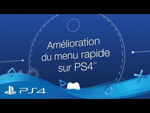 Mise à jour PS4 5.50 - Améliorations du Menu rapide