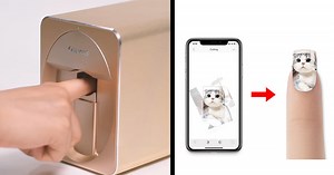 There's a Digital Nail Printer That Lets You Print Any Design Onto Your Nails