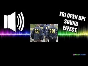 FBI OPEN UP! Meme Sound Effect