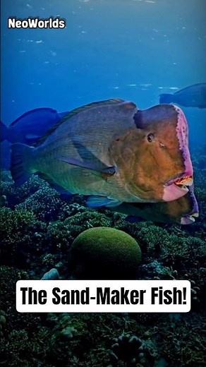 Parrotfish – The Fish That Creates White Sand! 🐠🌴 | Ocean Wonder