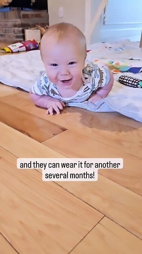 755K views · 2.9K reactions | How to use a onesie long after the baby outgrows it! ❤️ | The Bradley Bunch | Facebook