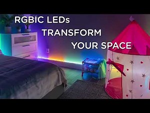 85822: Enbrighten VIBE Spectrum Strip Lights, 10ft , RGBIC - Overview