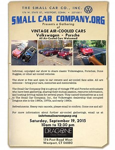 Air-Cooled Volkswagen and Porsche Car Show