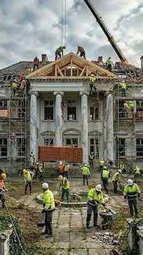 Abandoned Mansion Restored to Luxury Palace | Amazing House Renovation Transformation| SpaceRevive