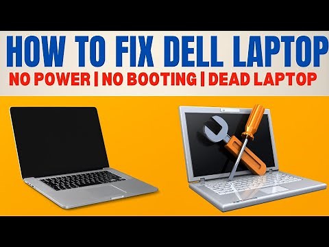 How to fix Dell Laptop | No Power | No Booting | Dead Laptop - 2019 #dell #delllaptop #laptop