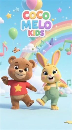 Hello Coco Melo Kids! 🐻🐰 | Fun & Happy Kids Intro | Nursery Rhymes for Toddlers