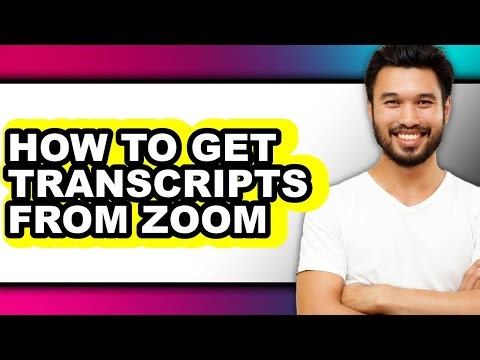 How to Get Transcripts from Zoom - Step by Step
