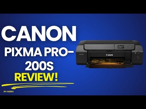 Canon Pixma Pro-200S Review + Setup | Best Settings for Professional Photo Results!