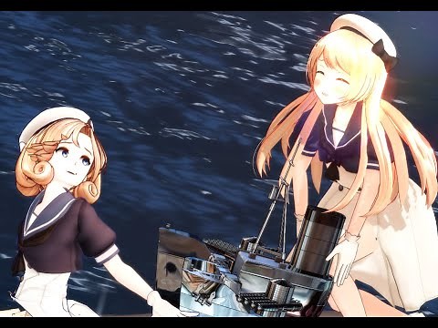 【艦これMMD】【MMD】【SAMメモリーズ】「Promise」英語版 英国艦隊（Warspite・ジャービス・ジェーナス）