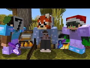 Minecraft Speedrunner VS 2 Hunters REMATCH