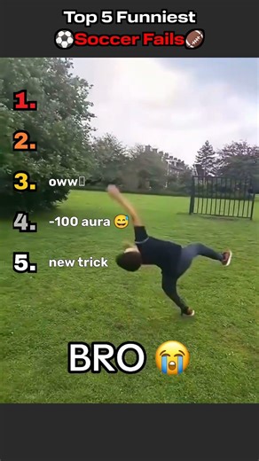 TOP 5 SOCCER FAILS!