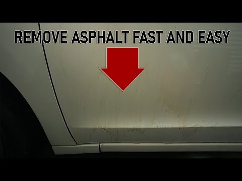 #DIY | How To Remove Asphalt From Your Car FAST and EASY