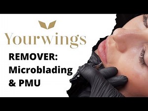 Microblading removal, PMU brows and tattoos. Yourwings eyebrow remover that works!