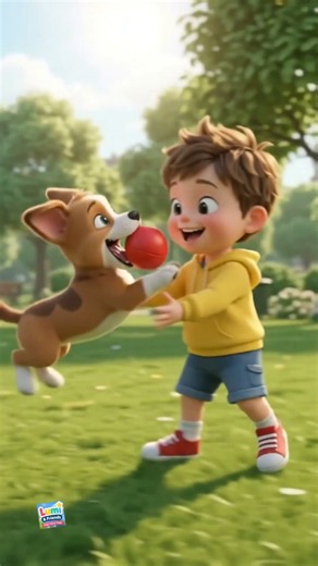 Lumi & The Silly Puppy! 🐶⚽ | Funny Kids Song #kidssongs #nurseryrhymes