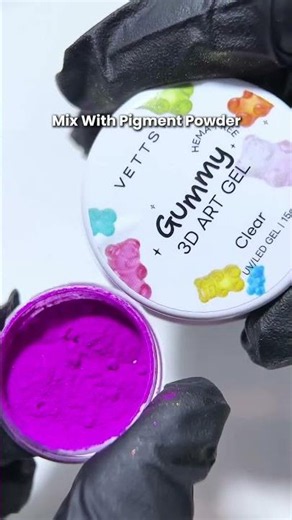 💡 Turn Your Clear Gummy Art Gel Colorful & Sparkling!✨