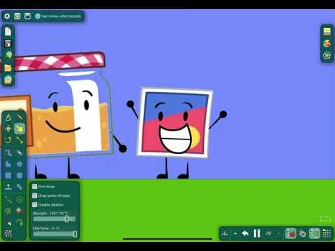 Battle for Dream Island Elsewhere Algodoo | episode 1