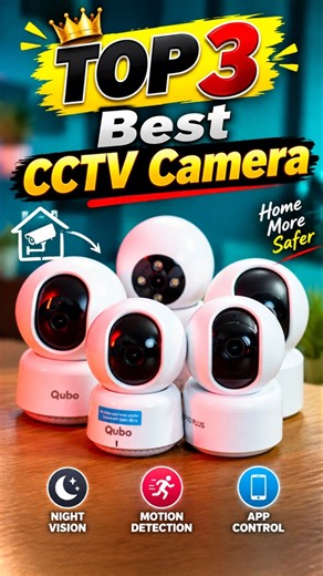 Top 3 Best CCTV Camera For Home in 2026 🎥 Best Wifi Security Camera UNDER 2000 🔥Best cctv Camera 📸