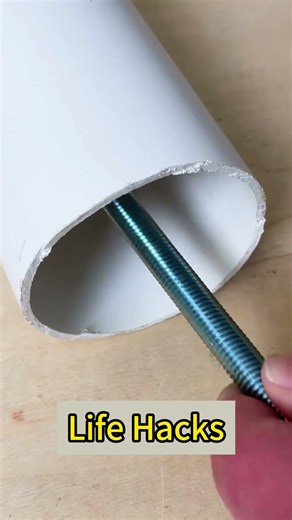 Impossible Bolt Trick inside a PVC Pipe! 🤯 #camping #knot #gtknot #knots #diy #tips