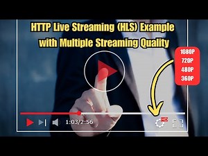 HLS Streaming with Multiple Video Quality | Preparing Master m3u8 File