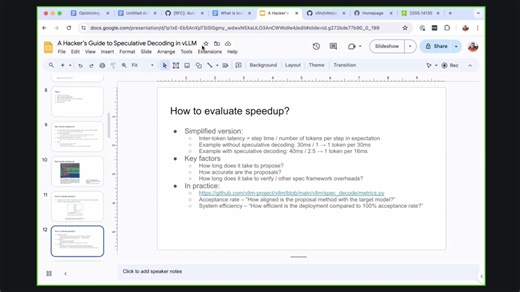 【GPU MODE】Lecture 22： Hacker's Guide to Speculative Decoding in VLLM