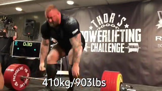 1.8K views · 20 reactions | Thor deadlifts 410kg in a WRPF meet | ProRaw Powerlifting | Facebook
