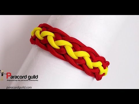 Pineapple knot paracord bracelet