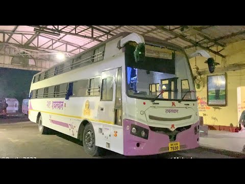 Journey Coverage Of Non AC MSRTC Sleeper Bus On Mumbai Goa Highway Borivali to Banda Sawantwadi