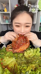 Spicy Lamb Ribs Eating | Daning ASMR