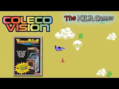 (ColecoVision) "Time Pilot" PLAYS the KILR Gamer! || KILR Klassik Museum