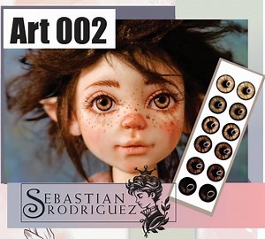 3D Sticker Resin Eyes Adhesive for Dolls Air-dry Clay and Polymer Clay Art002 - Etsy Canada