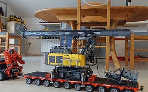 利勃海尔 LB45 旋挖钻机 LEGO乐高 Technic科技/机械 MOC