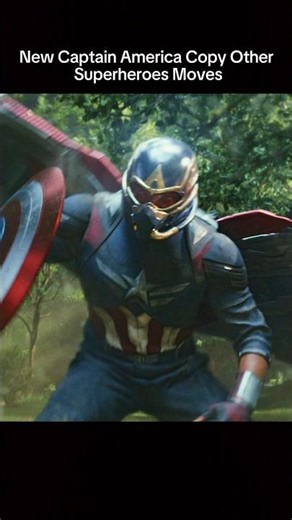 New Captain America Copy Other Superheroes Moves ☠️ #shorts