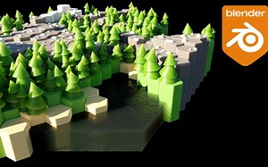 Hexagon World with Geometry Nodes Fields - Blender 3.0 Tutorial