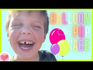 Balloon Pop Race Fun - Confetti Balloon Winner | Lolo's Playhouse