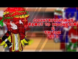 •°countryhumans React to Indonesia & tiktok PT: 1 ||#countryhumans #fypシ #likeandsubscribe°•