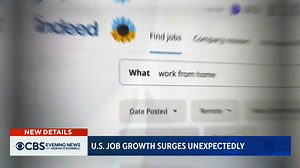 A surprising monthly jobs report revealed U.S. employers added 517,000 jobs in January and that the unemployment rate fell to 3.4%, the lowest it's been in more than 50 years. | CBS Evening News