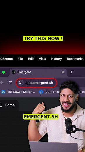 ✨ Comment “MAGIC” & Get This INSANE TOOL Link in your DM. 🚀 #emergent #websitedesign . Follow The Nawaz Shaikh for more! ✨ . Hours of coding is now dead ! as we got Emergent Ai which is used for rapid front end and back end coding - expert at cloning multiple websites at one go. This is the future of development ai tools and if your not using emergent Ai then you are already losing out a lot ! . [ Instagram growth, Instagram tips, Marketing, Branding, Facebook ads, faceless videos, content crea
