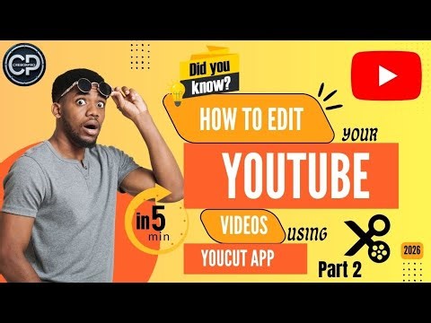 How To Edit Your Videos Within 5 Minutes With Youcut Part 2 #youtubeforbeginners #youtubegrowth