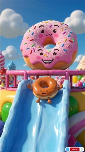 The Secret Life of Donuts! 🍩 | A Magical 3D Animation Story for Kids