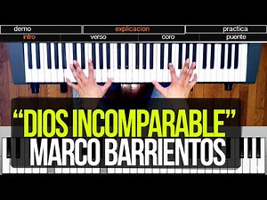 "Dios incomparable" Generación 12 - TUTORIAL Piano